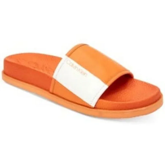 Calvin Klein Shoes Calvin Klein Mens Mackee Slide Sandal Size